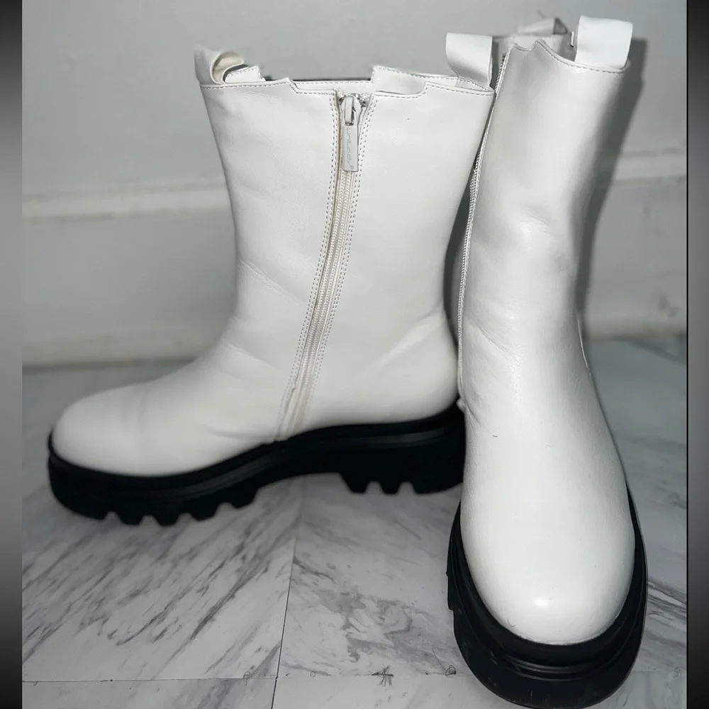 White boots